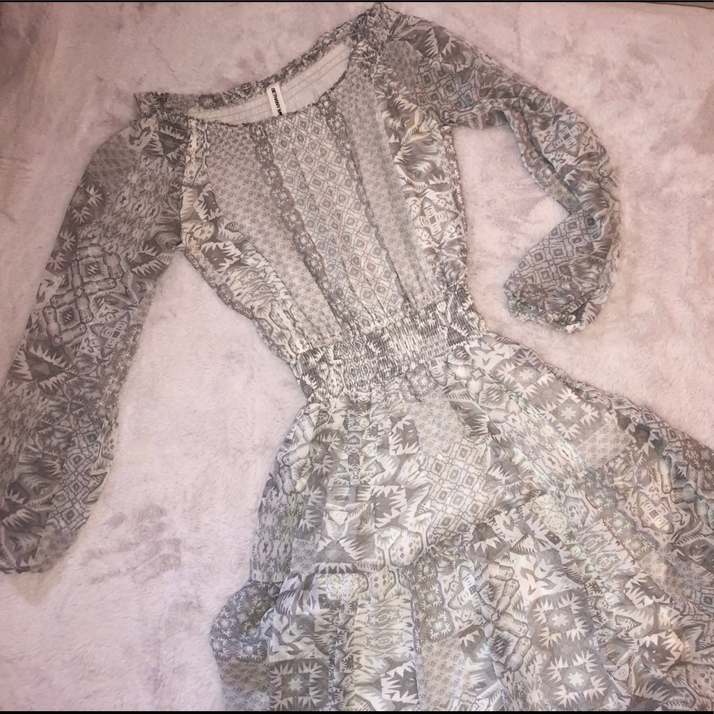 Off the shoulder maxi dress